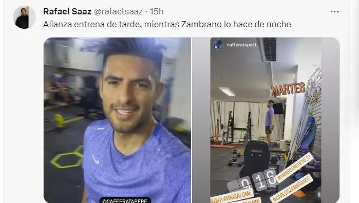 Carlos Zambrano entrena por su cuenta