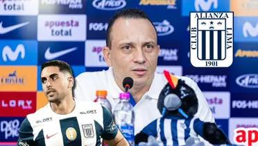 Alejandro Restrepo no registra derrotas con Alianza Lima