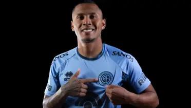 Bryan Reyna firmó con Belgrano hasta fines del 2026