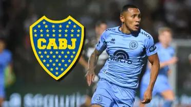 Bryan Reyna ya es considerado titular en Belgrano