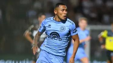 Bryan Reyna ya tiene dos goles anotados con Belgrano