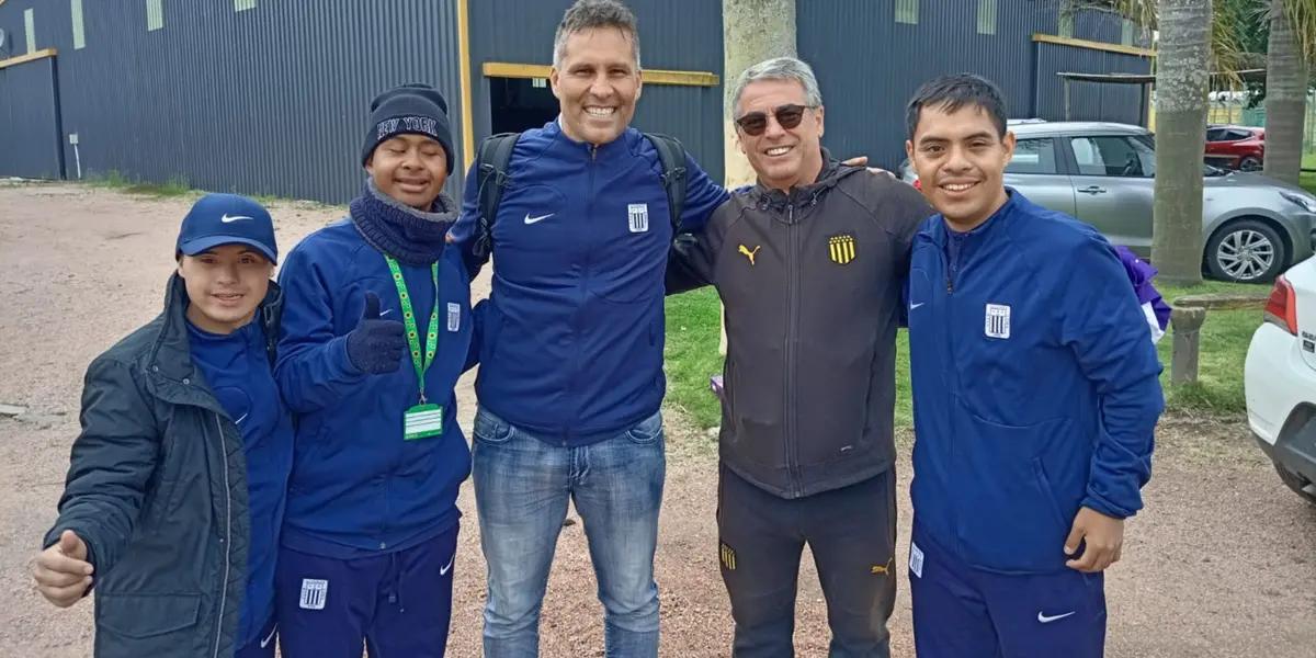 El entrenador uruguayo quedó en la historia del club tras ser campeón nacional