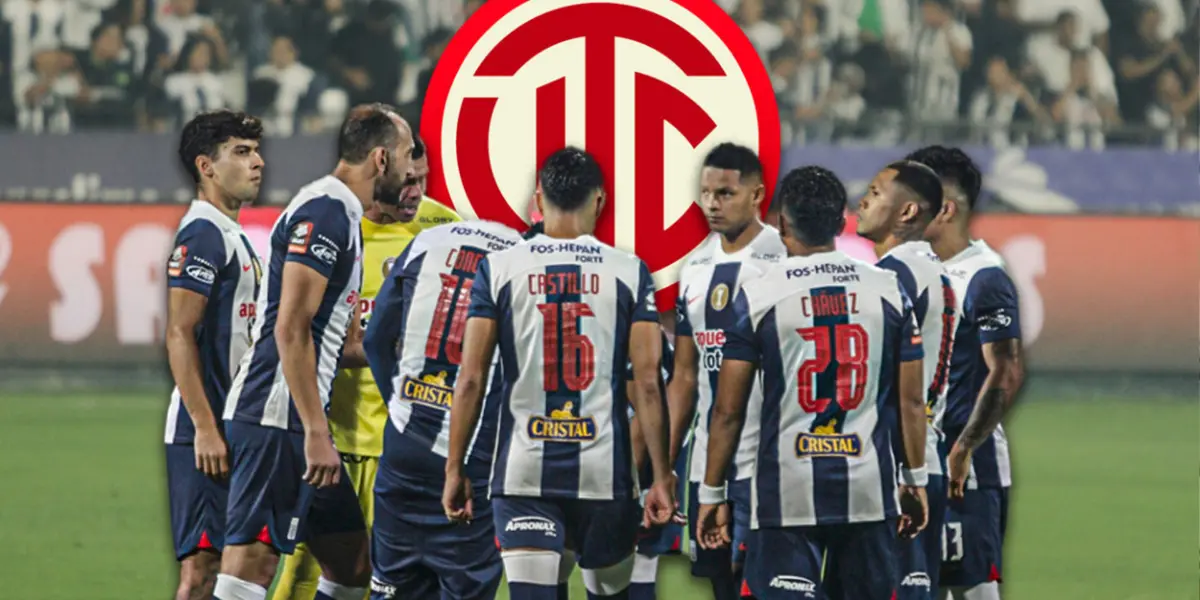 El equipo de Alianza Lima y el escudo de UTC
