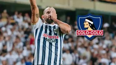 Hernán Barcos ya enfrentó a Colo Colo en la temporada 2022