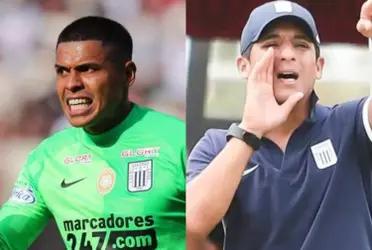 La razón por la que el portero no juega en Alianza Lima 