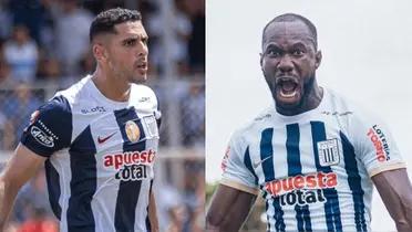 Pablo Sabbag y Cecilio Waterman son los delanteros de Alianza Lima