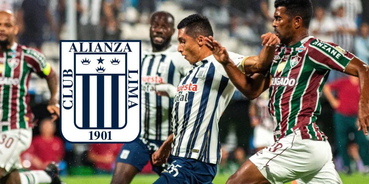 Alianza Lima empató ante Fluminense con gol de Kevin Serna