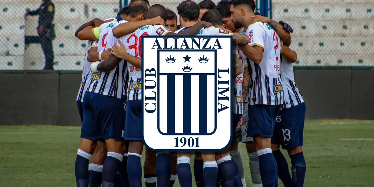 Alianza Lima en el partido ante Comerciantes Unidos por el Torneo Apertura