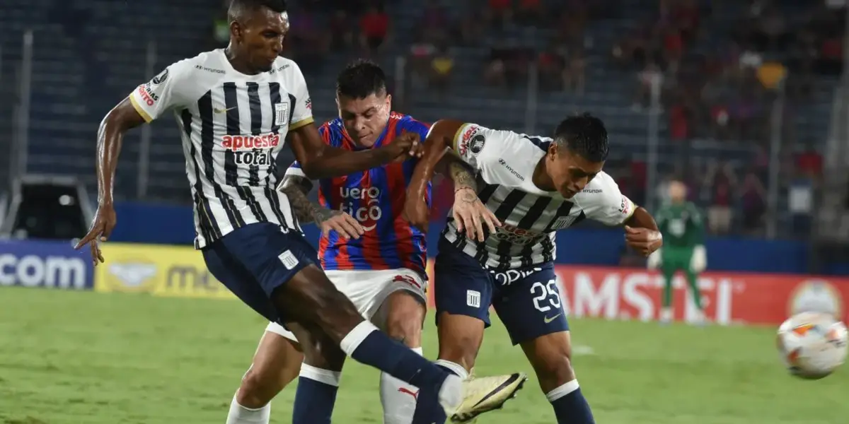 Alianza Lima no pudo mantener el arco en cero ante Cerro Porteño