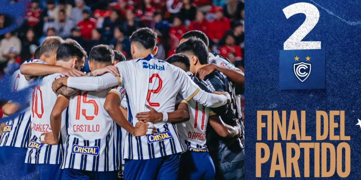 Alianza Lima terminó cayendo en Cusco por un gol en los últimos minutos