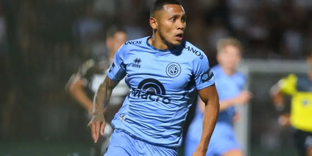 Bryan Reyna ya tiene dos goles anotados con Belgrano