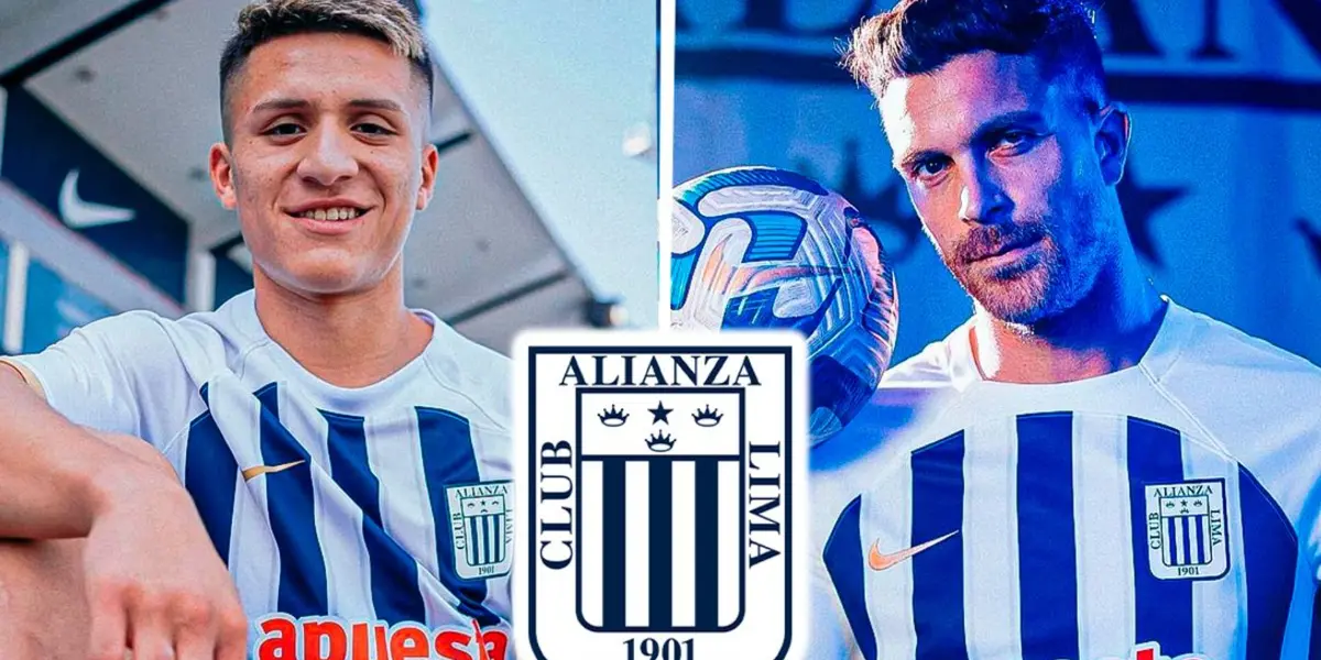 Catriel Cabellos y Adrián Arregui son dos de los refuerzos de Alianza Lima