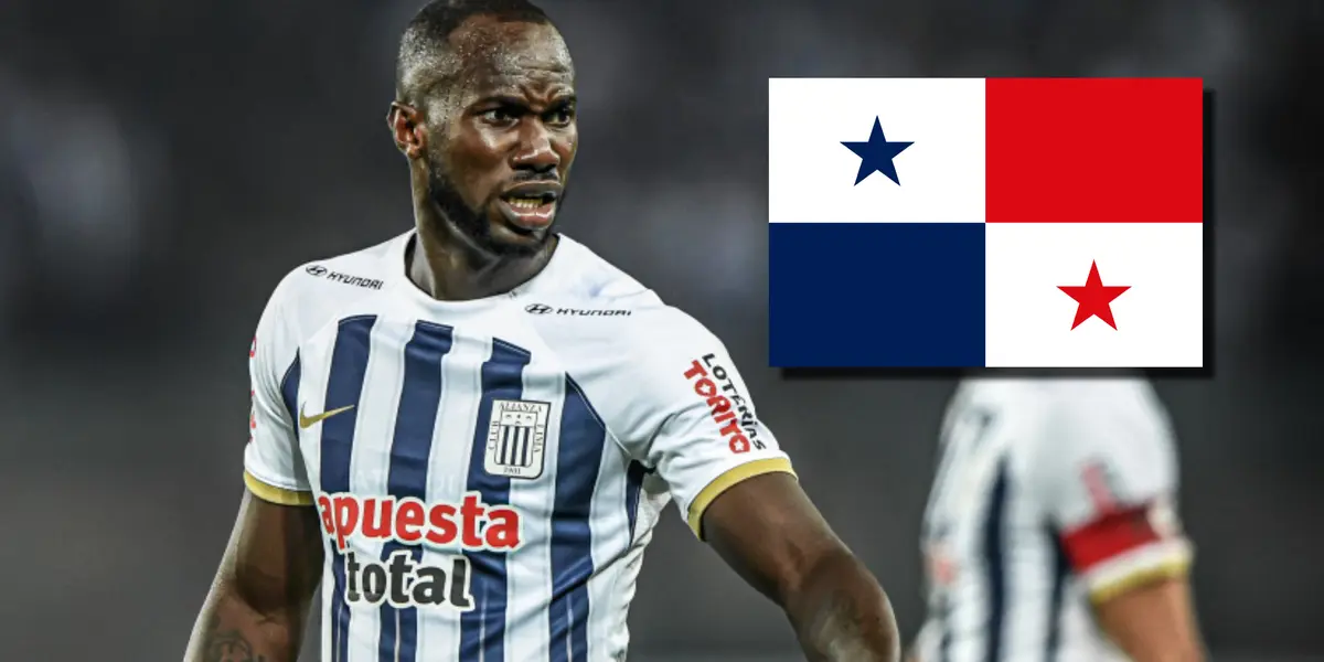 Cecilio Waterman es de Panamá y tiene 4 goles de Alianza Lima