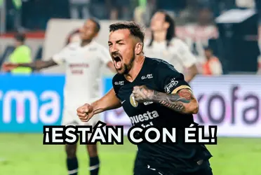 Delantero aliancista convirtió una vez más en el Monumental. 