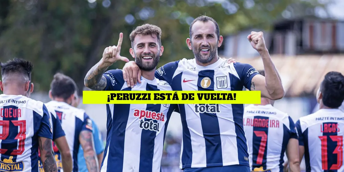 El argentino volvió a hacer su aparación con el primer equipo de Alianza Lima