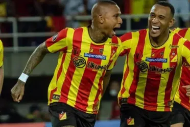 El atacante colombiano terminó con su equipo su travesía en la Copa Libertadores