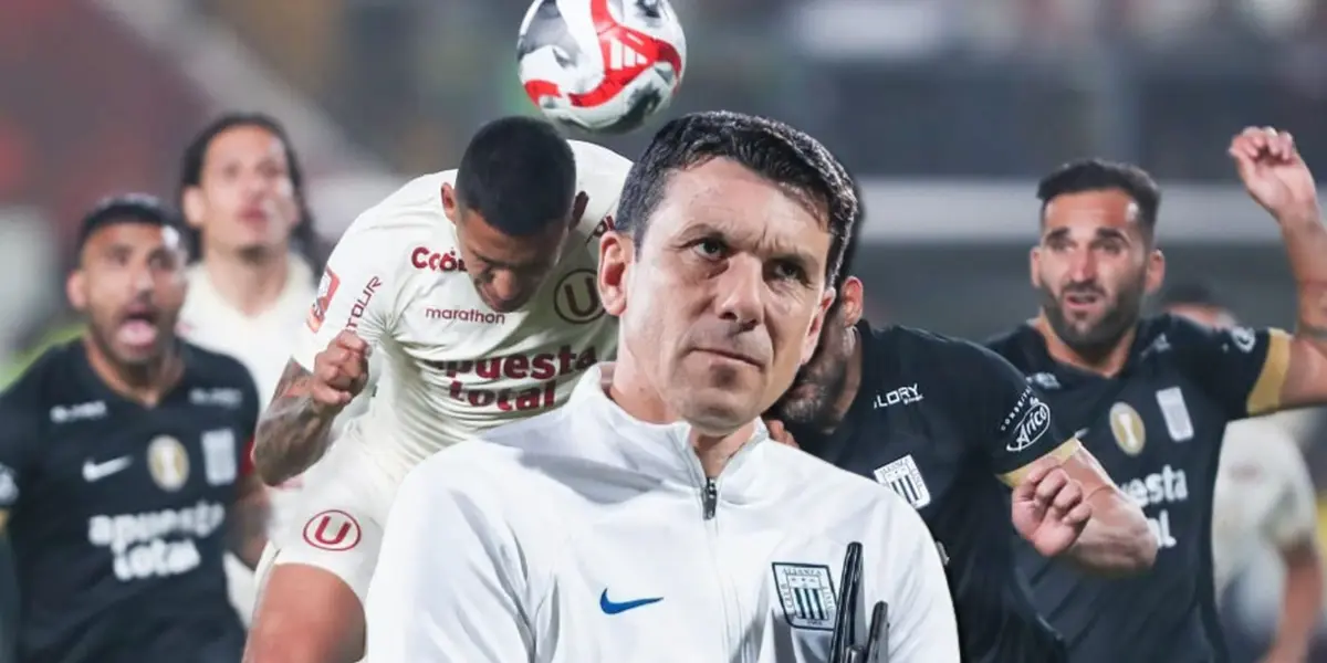 El entrenador uruguayo tiene la gran responsabilidad de guiar a Alianza Lima