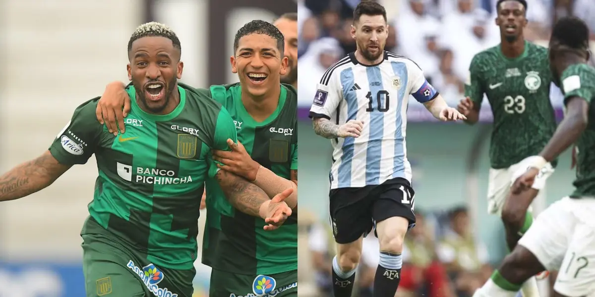 El futbolista de Alianza Lima estuvo muy atento al partido de la selección argentina