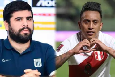 El gerente deportivo de Alianza Lima aún no pierde la esperanza con el ‘10’