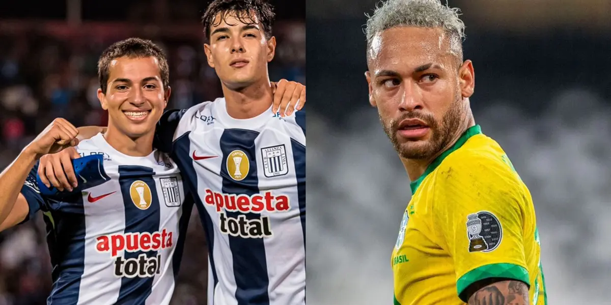 El jugador de Alianza Lima hizo lo inesperado para molestar al crack de Brasil