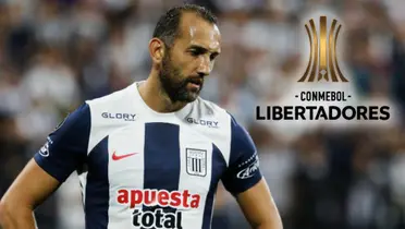 Hernán Barcos es una de las figuras en la Copa Libertadores