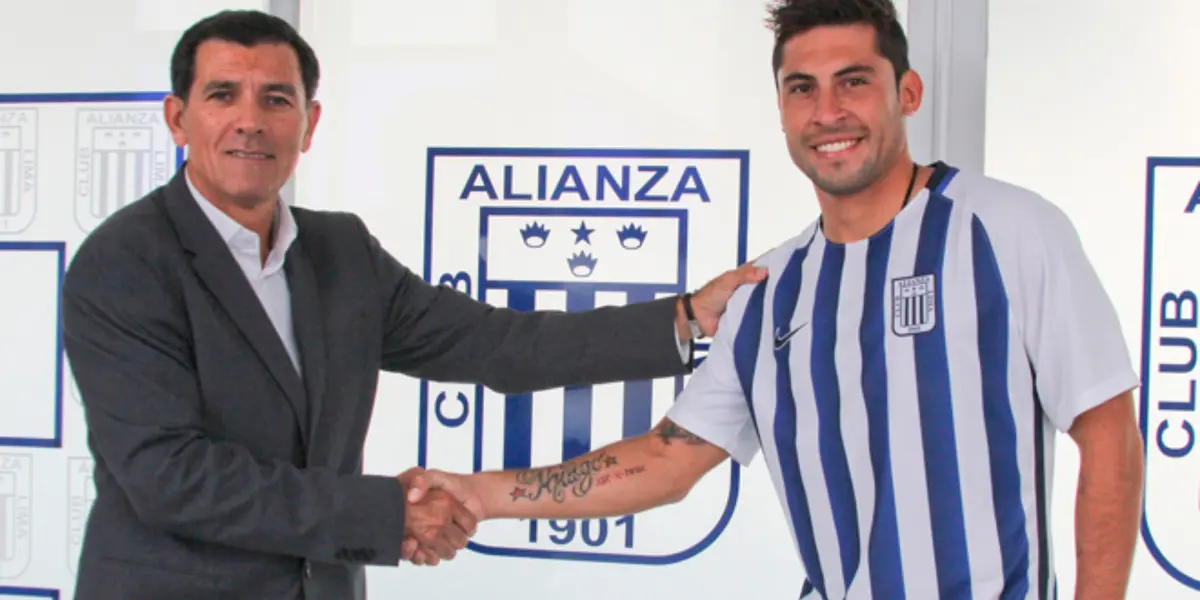 Mario Velarde jugó una temporada en Alianza Lima