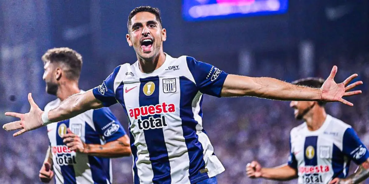 Pablo Sabbag será el delantero titular de Alianza Lima en 2024